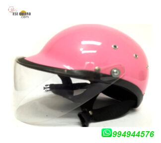 Casco de bicicleta Moto Mujer Topacio con visor