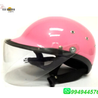 Casco de bicicleta Moto Mujer Topacio con visor