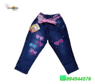 PANTALÓN JEAN DE NIÑA ROXIBELLA
