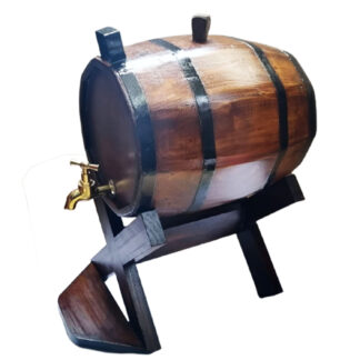 Barril De Vino Grande En Madera Con Grifo 30 Litros - Imagen 4