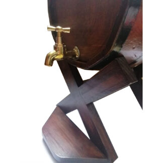 Barril De Vino Grande En Madera Con Grifo 30 Litros - Imagen 3