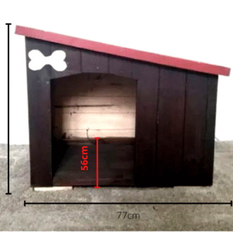 CASA DE PERRO MARRÓN MEDIANA
