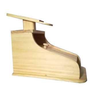 Lustra Zapatos caja lustradora  En Madera Clara - Imagen 3