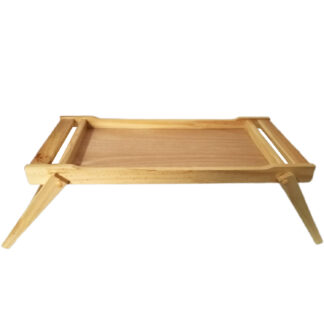 Mesa De Cama madera con bordes en pino - Imagen 4