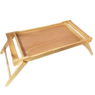 Mesa De Cama madera con bordes en pino