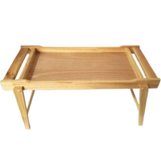 Mesa De Cama madera con bordes en pino - Imagen 3