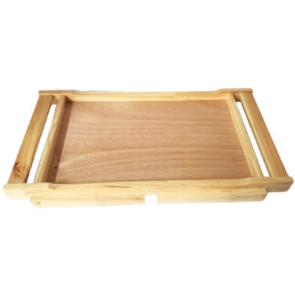 Mesa De Cama madera con bordes en pino - Imagen 2