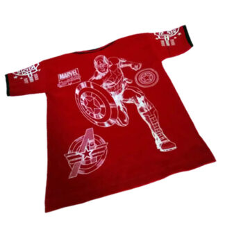 POLO DE NIÑO CAPITÁN AMÉRICA ROJO - Imagen 2