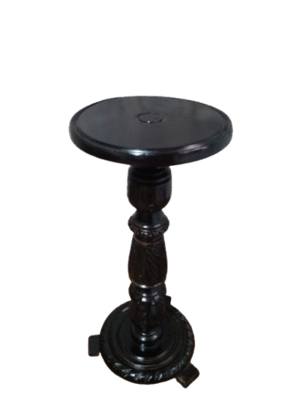 Mesa De Sala Pedestal En Madera Caoba