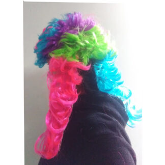 Peluca Payaso Hancylily Ondulado Colorida - Imagen 2