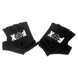 Guantes De Bicicleta Mitones Terry en Negro