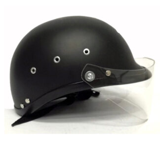 Casco De Moto Tipo Policía Con Visor