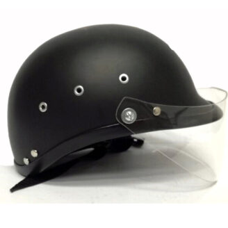 Casco De Moto Tipo Policía Con Visor