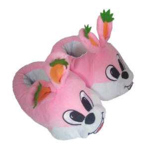 Babuchas De Conejita Rosada De Niñas