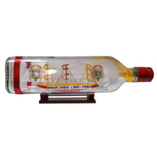 Botella Decorativa De Municipalidad Miraflores - Lima