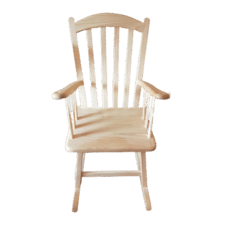 Silla mecedora grande en madera