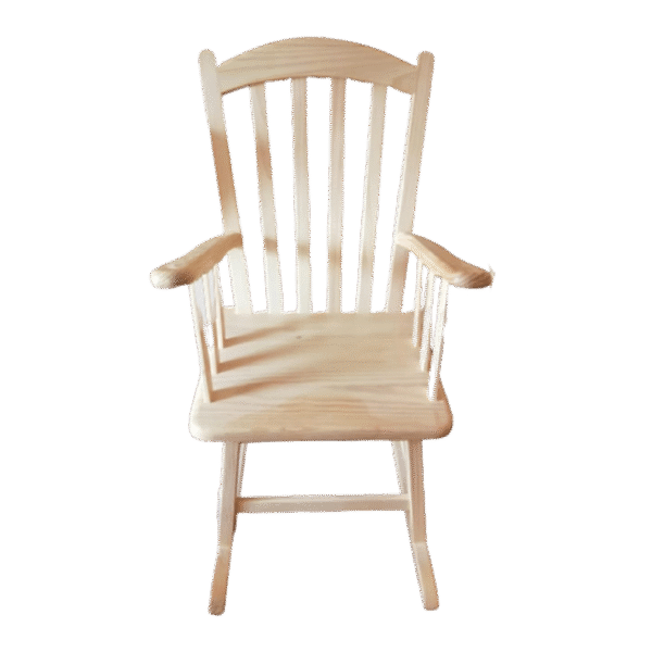 Silla mecedora grande en madera