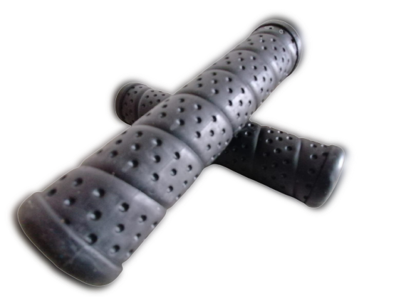 Manubrios Antideslizantes ergonomicos en negro