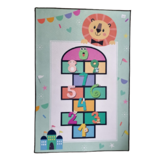 Alfombra numerica de niños