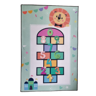 Alfombra numerica de niños