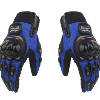 Guantes de moto Sports en Azul Alto impacto
