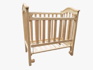 Cuna de bebe en madera con colchón