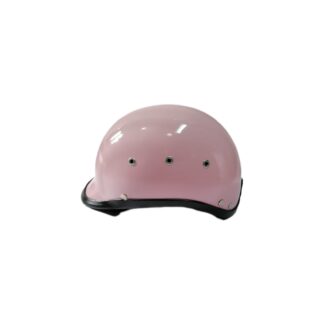 Casco De Moto Tipo Choper Abierto Rosado - Imagen 3