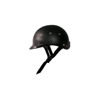 Casco De Moto Tipo Choper Abierto Negro