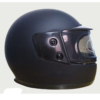 Casco De Moto Integral Negro Mate Hombre / Mujer unisex - Imagen 4