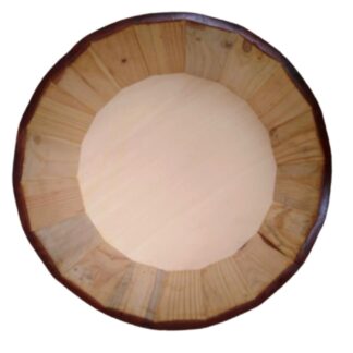 Batea de madera redondas - Imagen 3