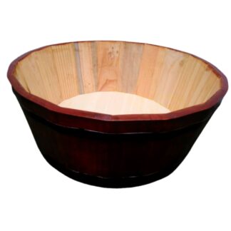 Batea de madera redondas - Imagen 2