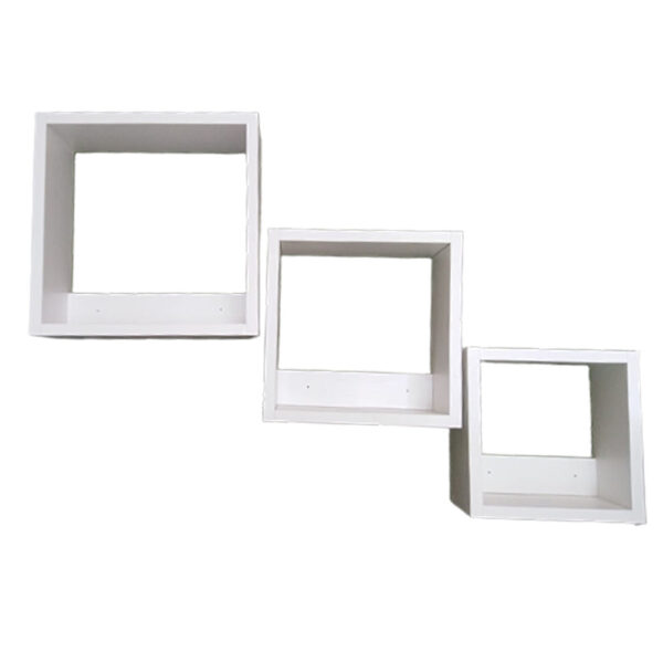 Cubos flotantes repisas en melamine