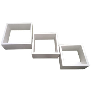 Cubos flotantes repisas en melamine - Imagen 4