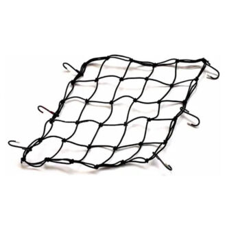 Malla Pulpo negro 6 ganchos de moto