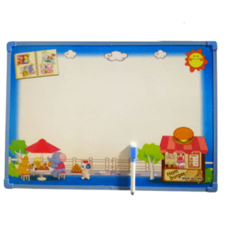 Pizarras acrilica para niños con plumon y mota