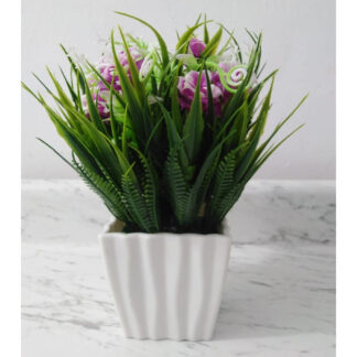 Plantas Artificiales Con Maceta Decorativas Pequeñas - Imagen 3