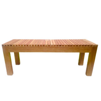 banca de madera Tornillo 2.00 mts