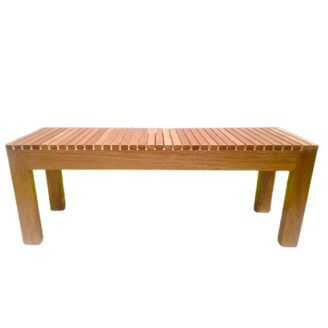 banca de madera Tornillo 2.00 mts