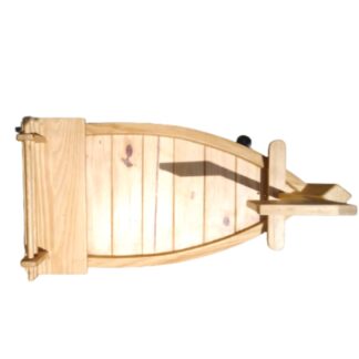 Barco de madera para suchi o comidas marinas Piqueos - Imagen 3