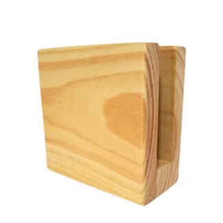 Servilletero WoodenWrap en madera - Elegancia para tu mesa - Imagen 2