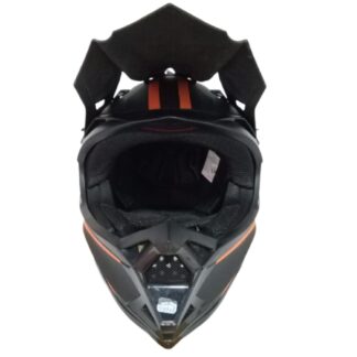 Casco motocross Sada Certificado en naranja - Imagen 3