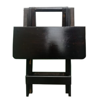 Mesa plegable WoodFlex Cuadrado en Marron 80 x 80 cm - Imagen 2