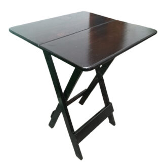 Mesa plegable WoodFlex Cuadrado en Marron 60 x 60cm