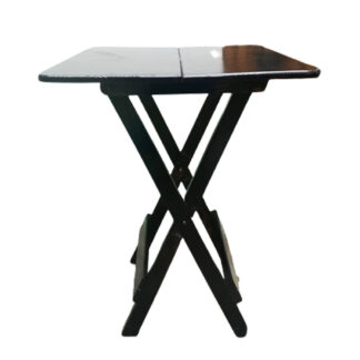 Mesa plegable WoodFlex Cuadrado en Marron 80 x 80 cm - Imagen 4