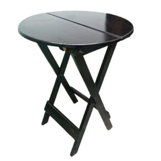 Mesa plegable WoodFlex Redonda en Marron 60x60cm