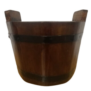 Vatea Batea Hielera Porta hielo de madera Roble bar