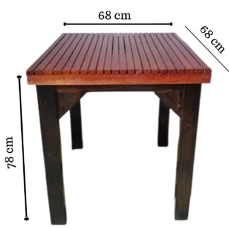 Juego de mesa Barbacoa con sillas en madera Tornillo - Imagen 8