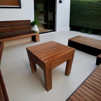Mesa de centro Contry Cuadrada en madera - Imagen 6