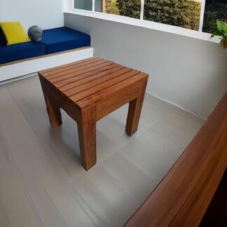 Mesa de centro Contry Cuadrada en madera - Imagen 5
