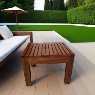 Mesa de centro Texas Cuadrada en madera - Imagen 6